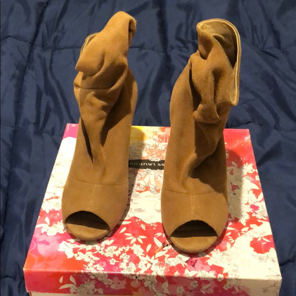 COPY - Used Chinese Laundry Breakup Peep-toe Bootie